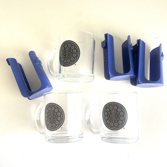 OREO Cups Lot X3 Ultimate Dunking Gift Set By Frankford Candy, Glass - Picture 4 of 4